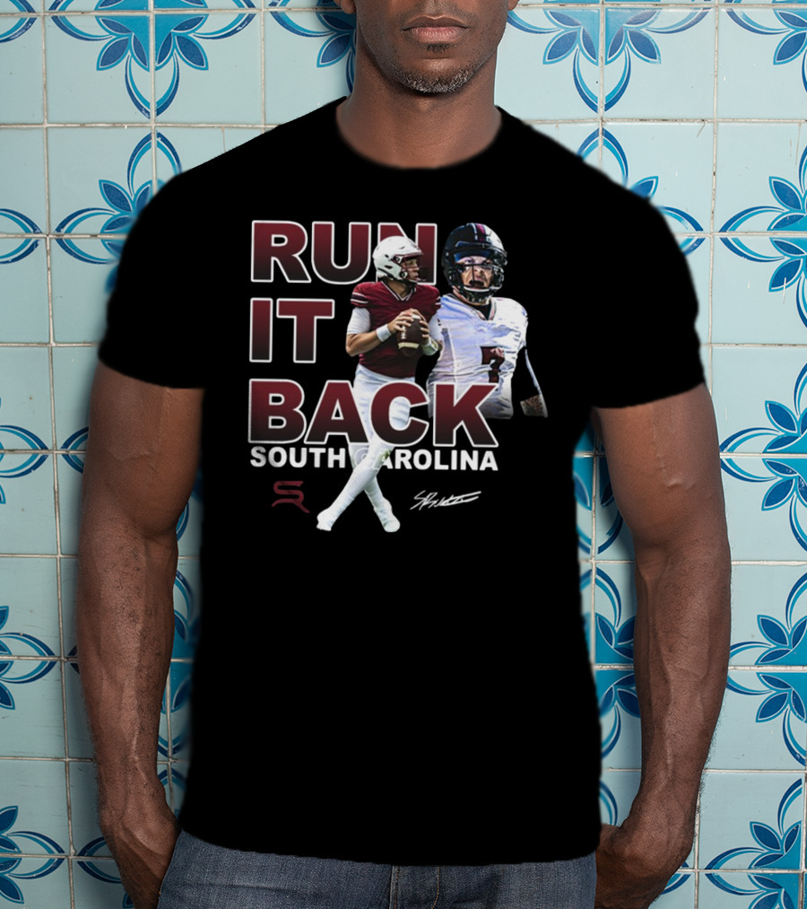 Run It Back South Carolina Football Spencer Signature T-Shirt