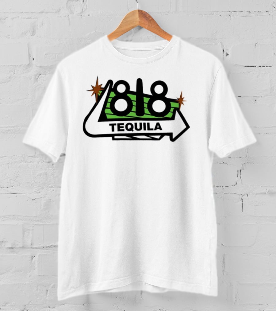 818 Tequila Logo With Stars And Arrow T-Shirt