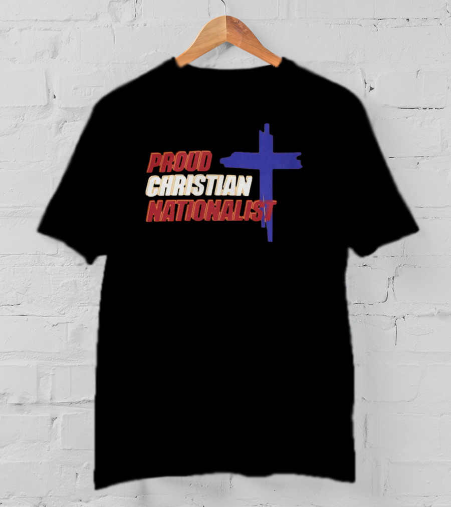Proud Christian Nationalist Cross T-Shirt