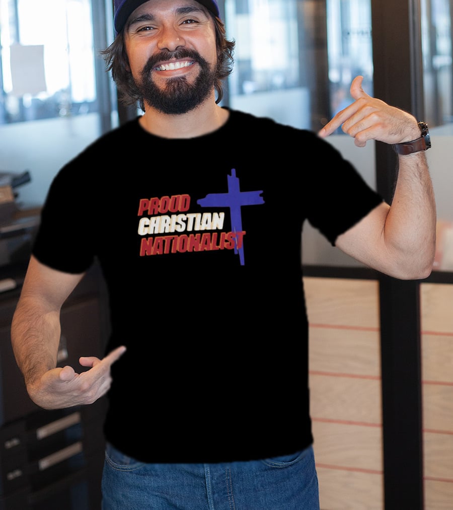 Proud Christian Nationalist Cross T-Shirt
