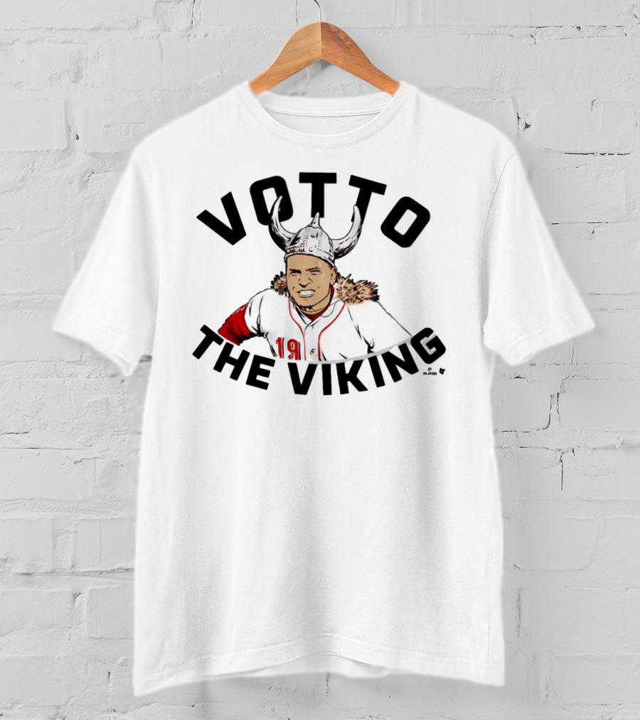 Cincinnati Reds Joey Votto Votto The Viking T-Shirt