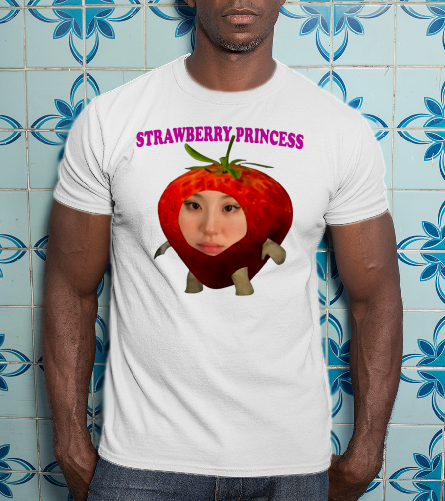 Chaeyoung Strawberry Princess In A Strawberry Costume T-Shirt