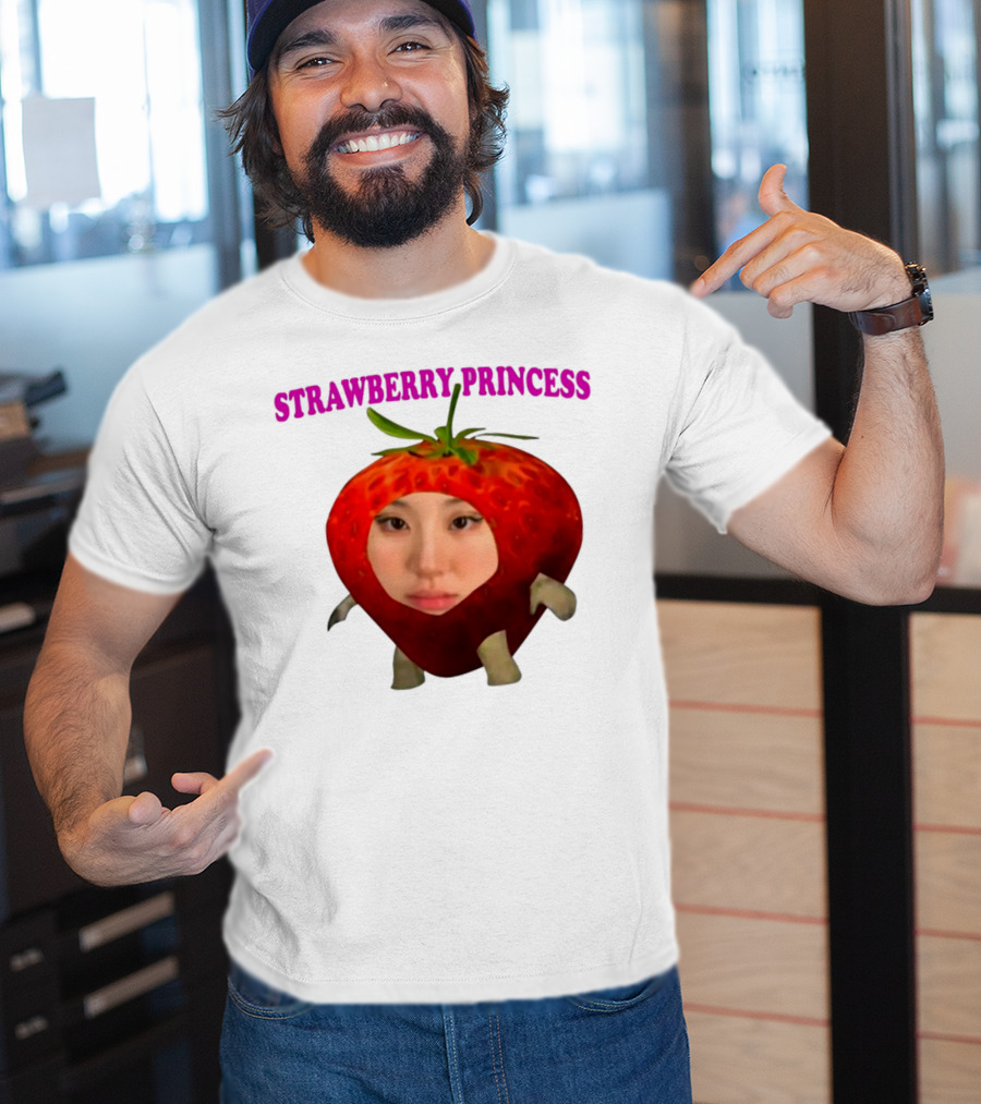 Chaeyoung Strawberry Princess In A Strawberry Costume T-Shirt