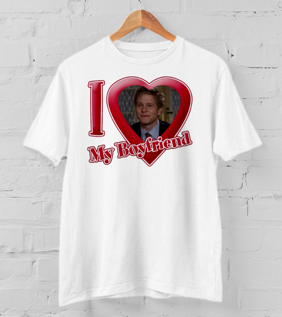 I Love My Boyfriend Logan Huntzberger T-Shirt