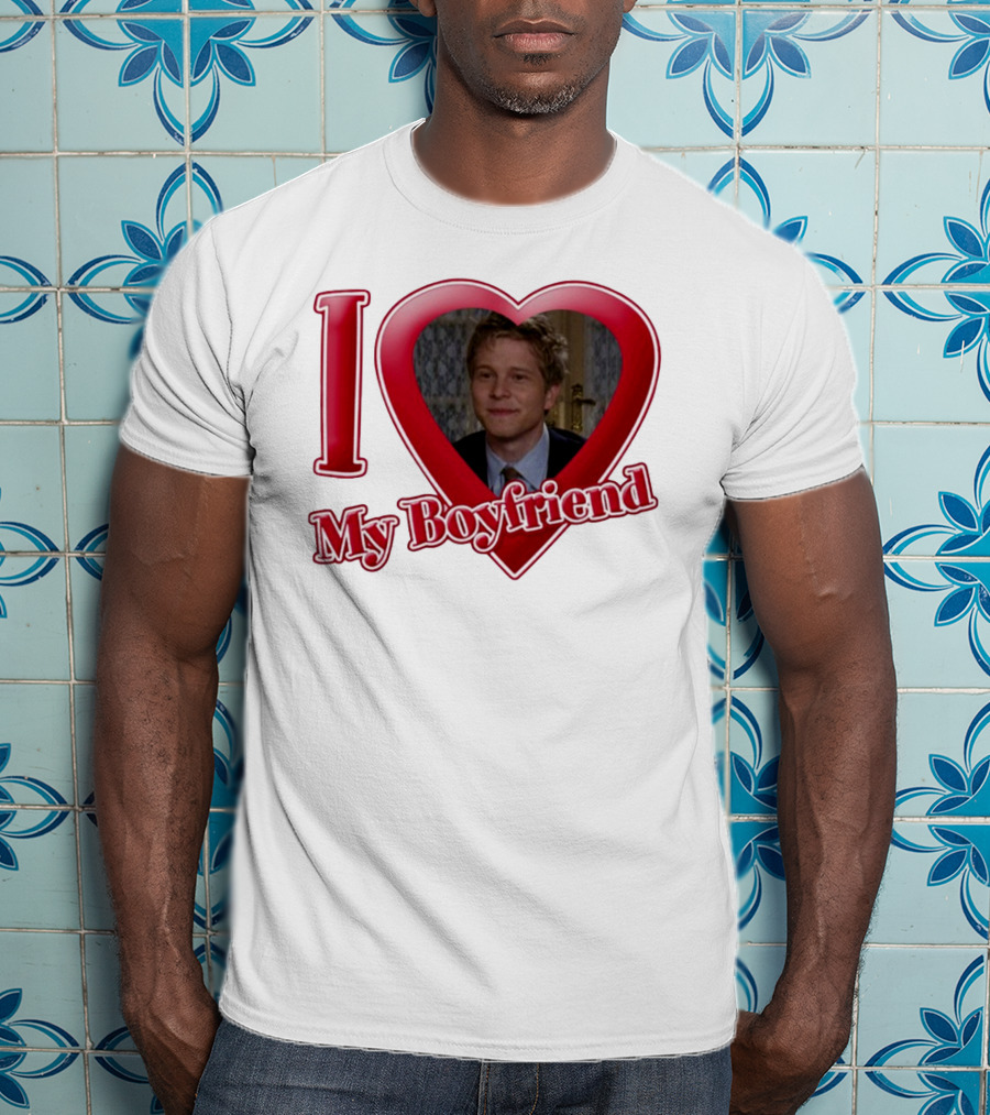 I Love My Boyfriend Logan Huntzberger T-Shirt