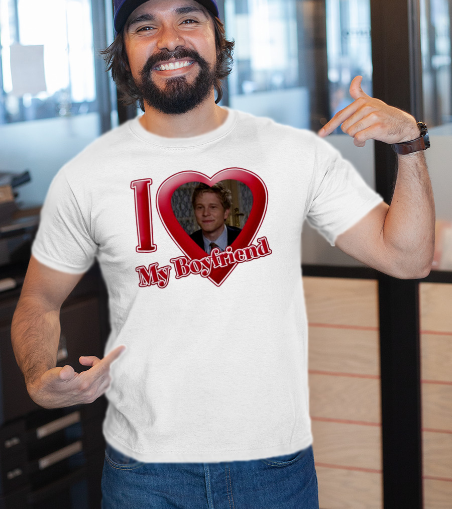 I Love My Boyfriend Logan Huntzberger T-Shirt