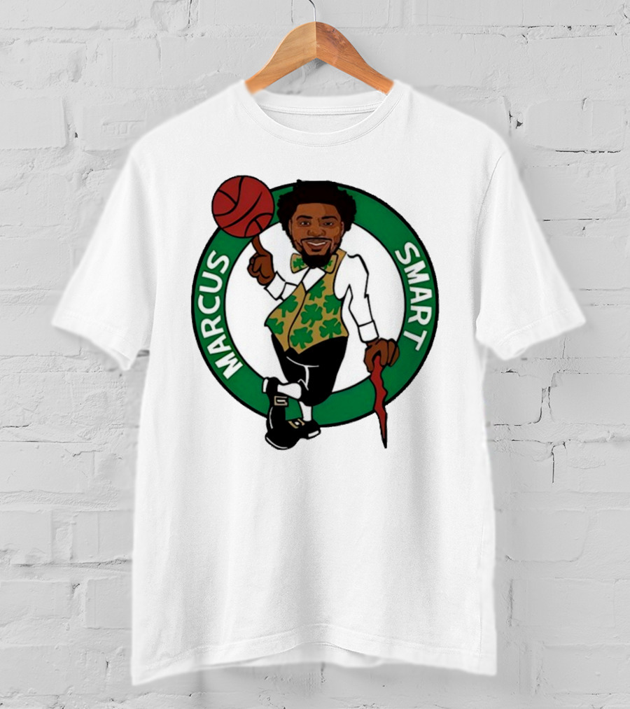 Marcus Smart Celtics Basketball Character T-Shirt