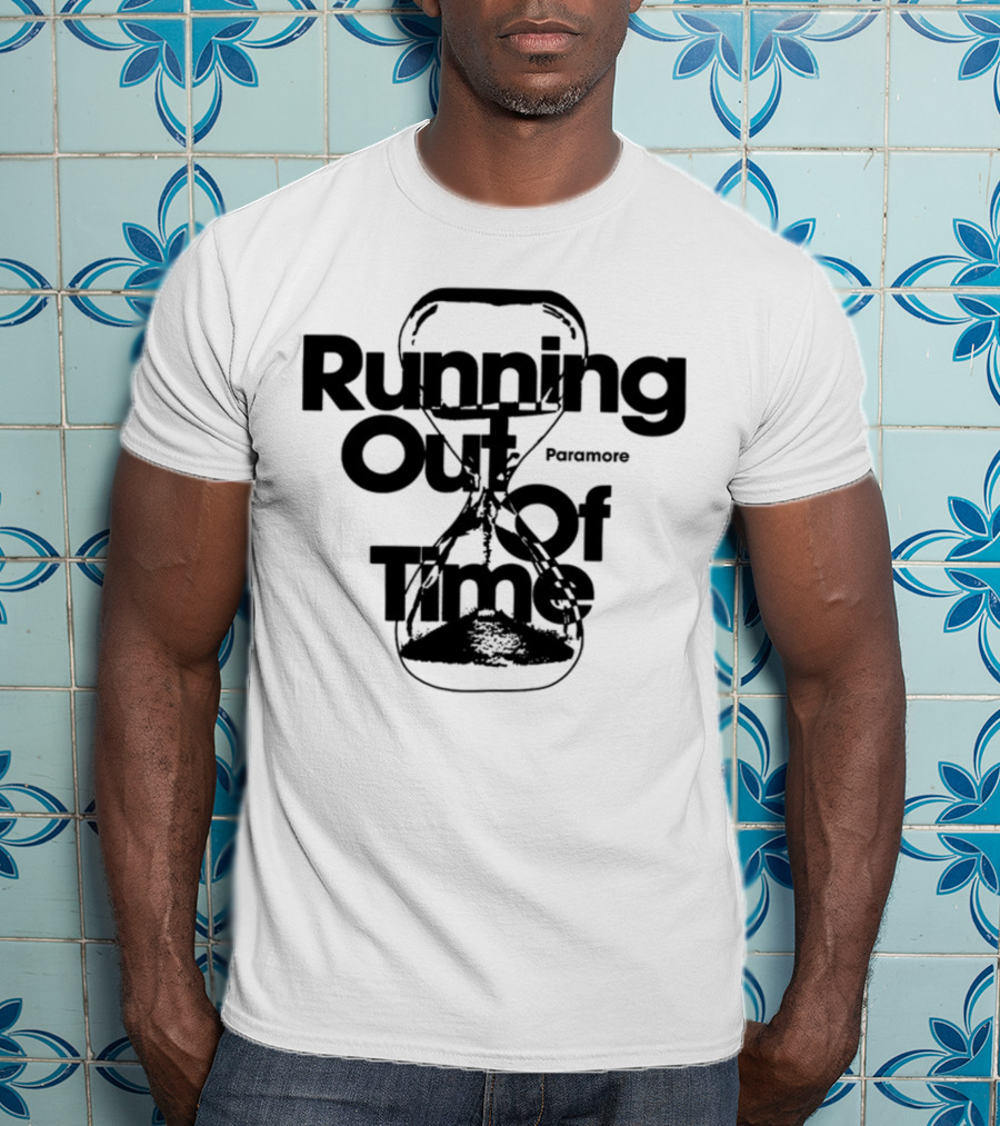 Paramore Running Out Of Time Hourglass T-Shirt