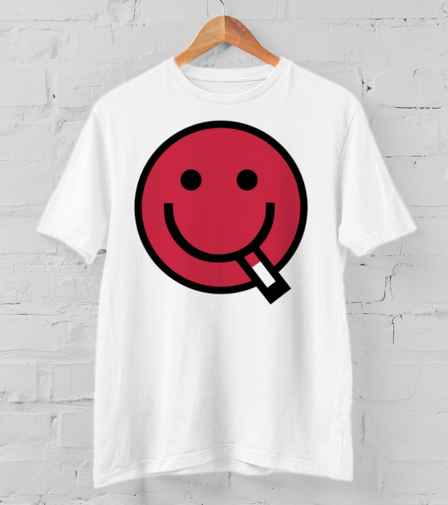 Shopsludgelife Cyggy Smiley Face Tongue T-Shirt