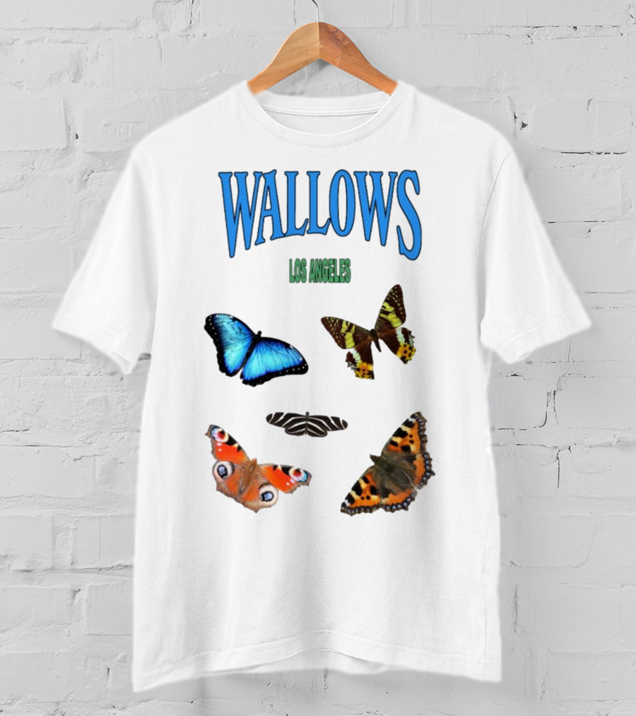 Wallows Los Angeles Butterflies T-Shirt