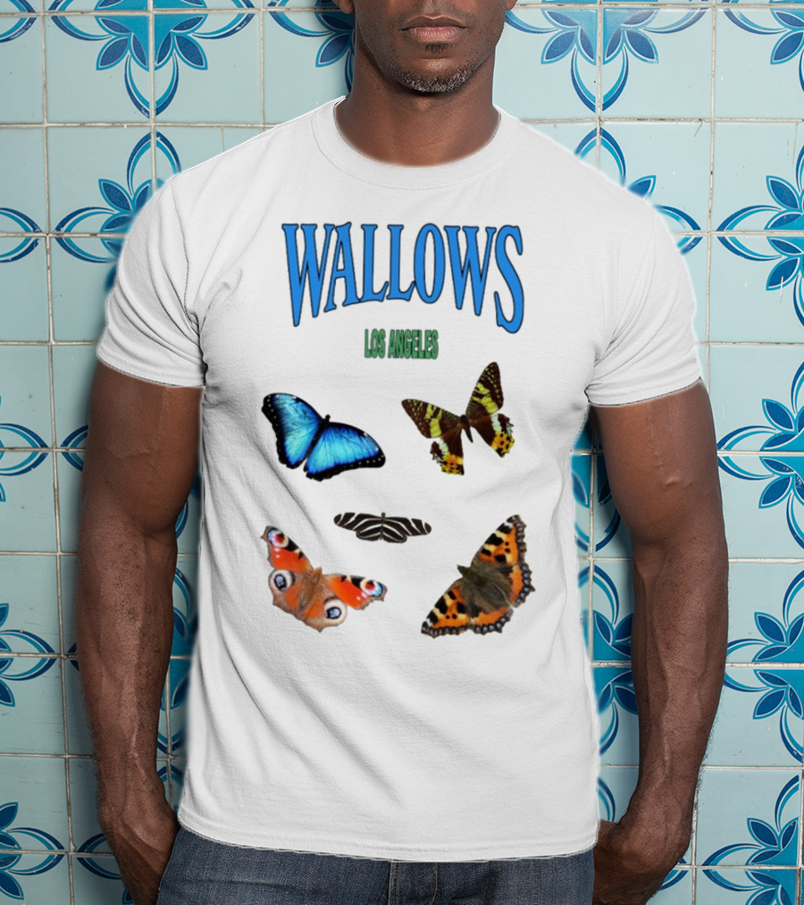 Wallows Los Angeles Butterflies T-Shirt