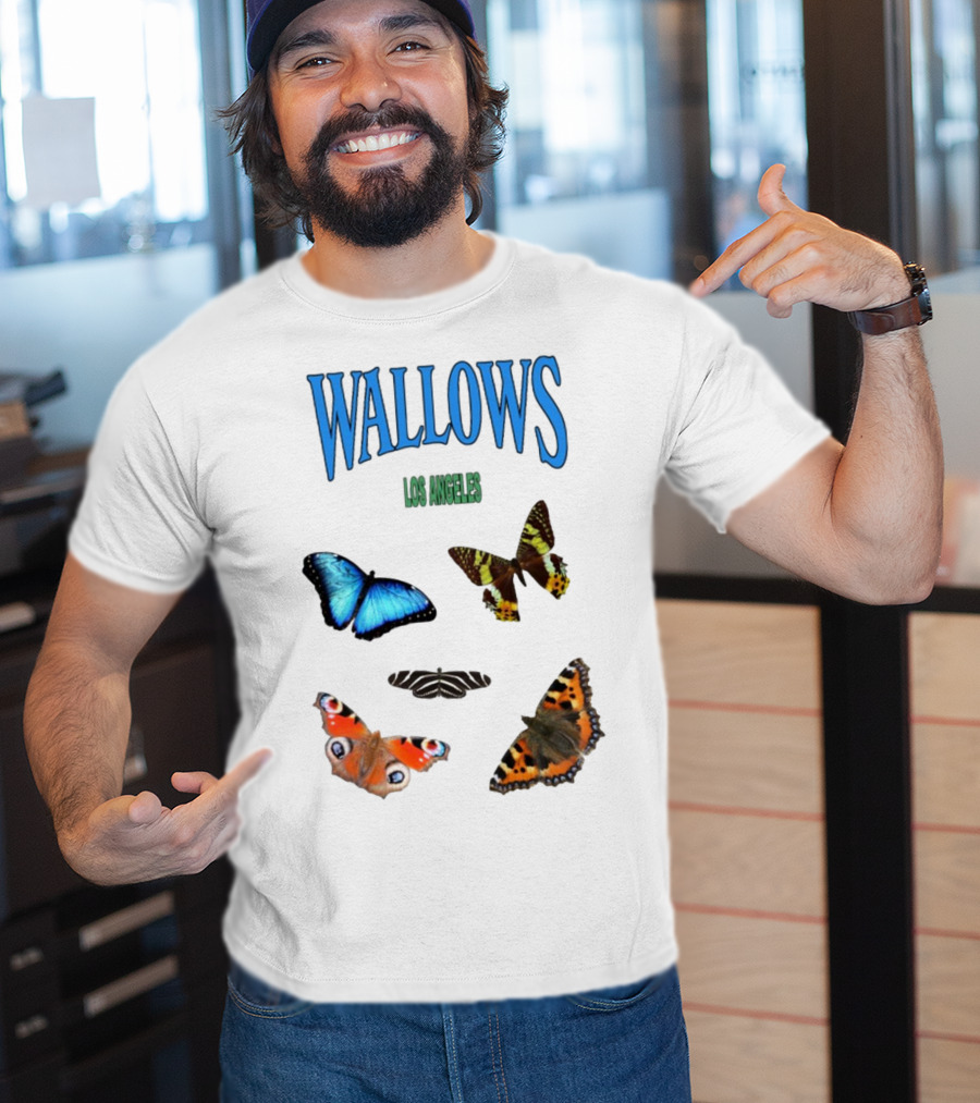 Wallows Los Angeles Butterflies T-Shirt