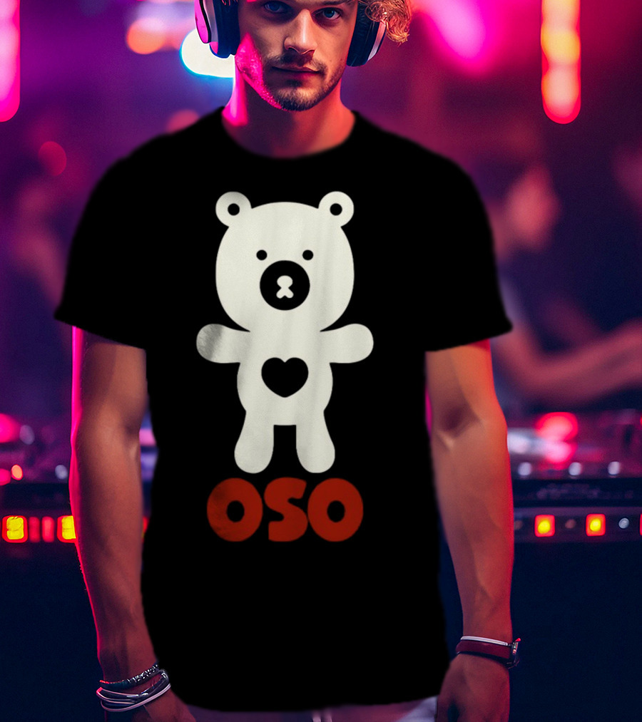 Wicked Naughty Oso Gay Bear Heart T-Shirt
