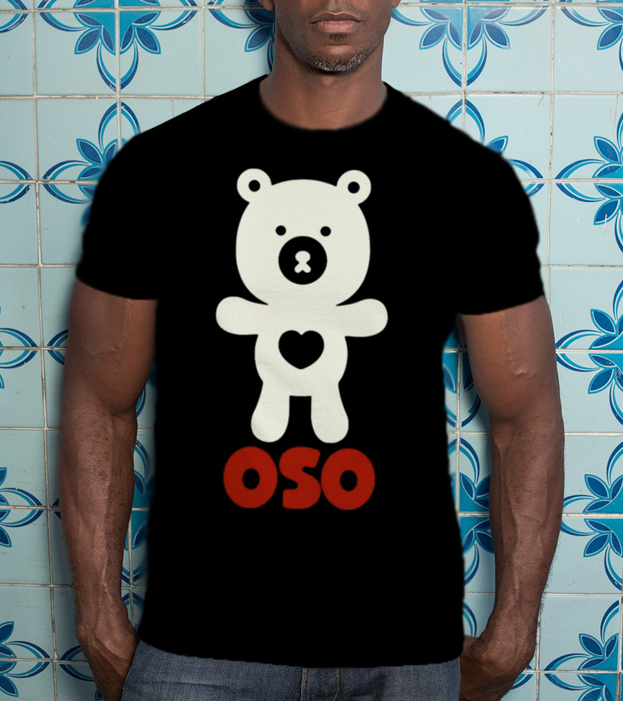Wicked Naughty Oso Gay Bear Heart T-Shirt