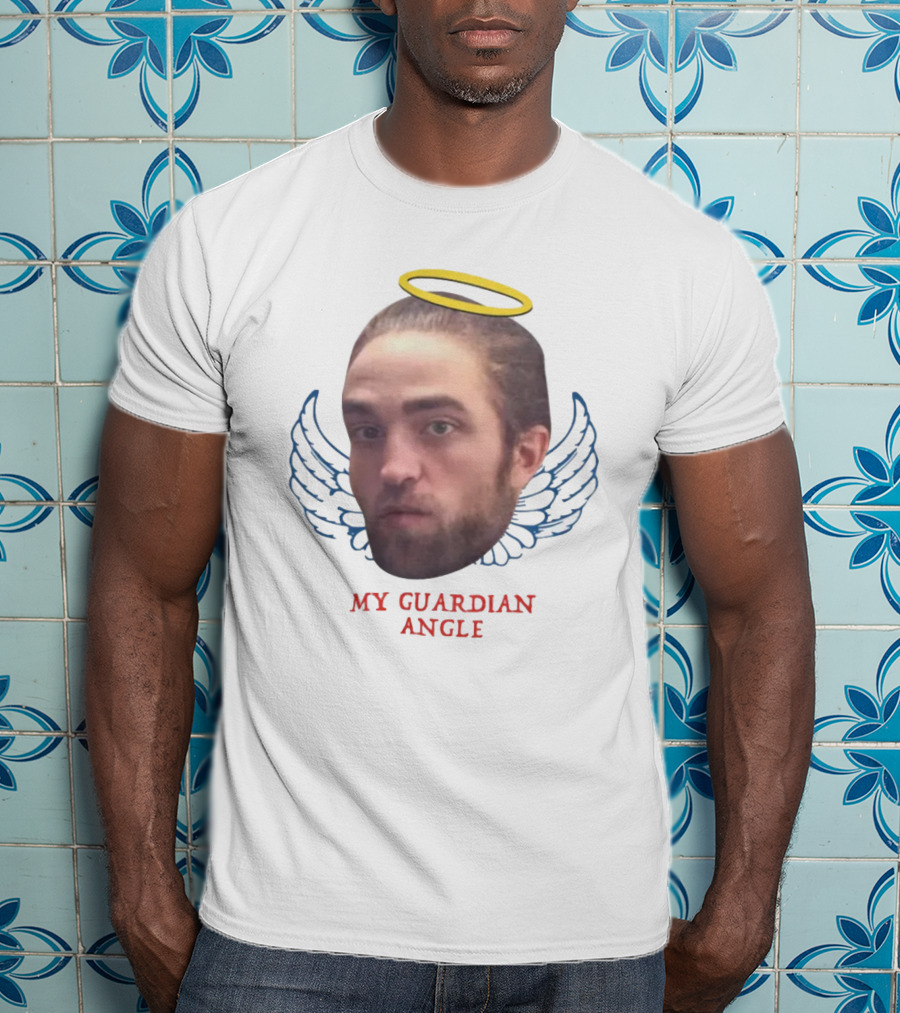 My Guardian Angle Robert Pattinson Halo Wings T-Shirt