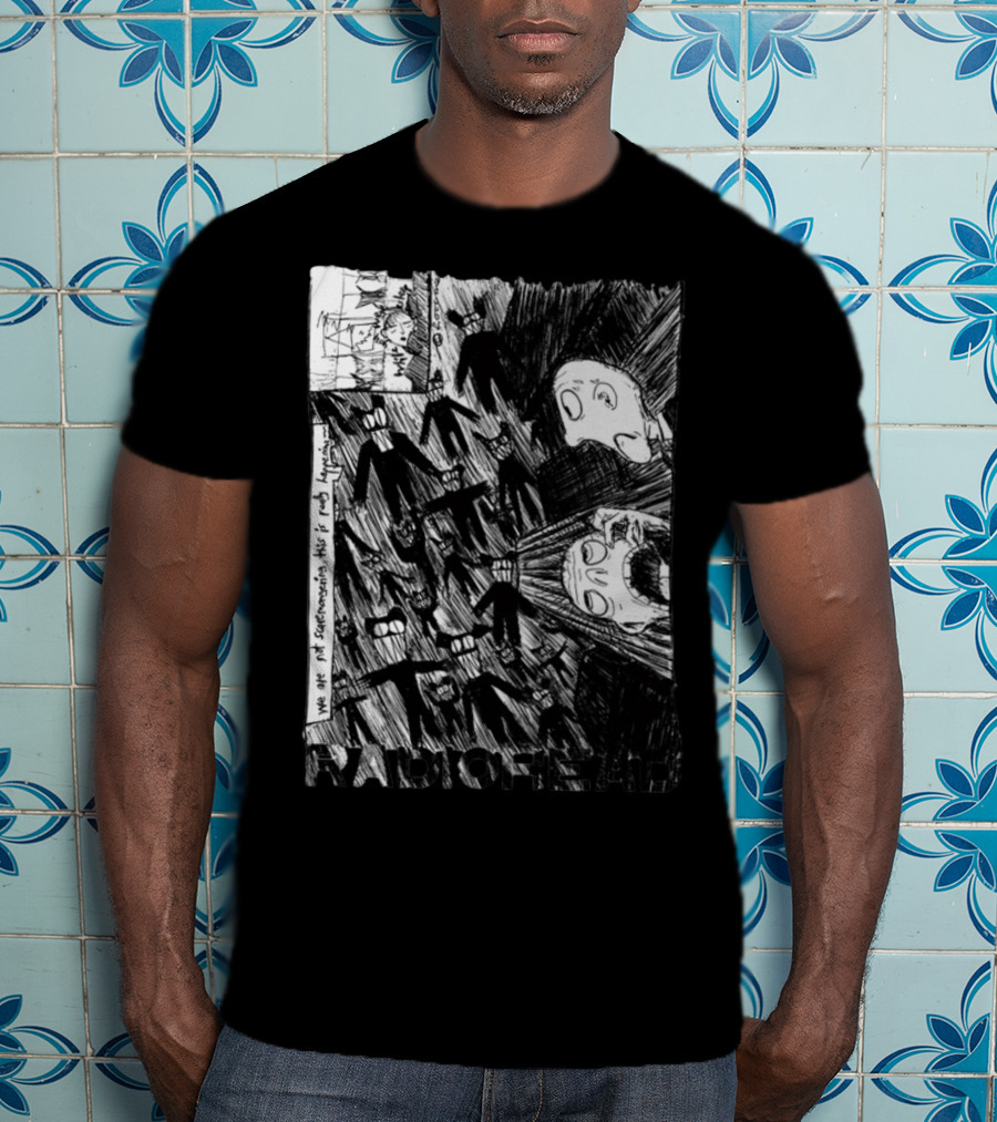 Radiohead Scribble We Are Not Scaremongering This Is Really Happening T-Shirt