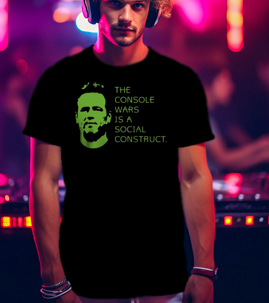 The Console Wars Is A Social Construct T-Shirt