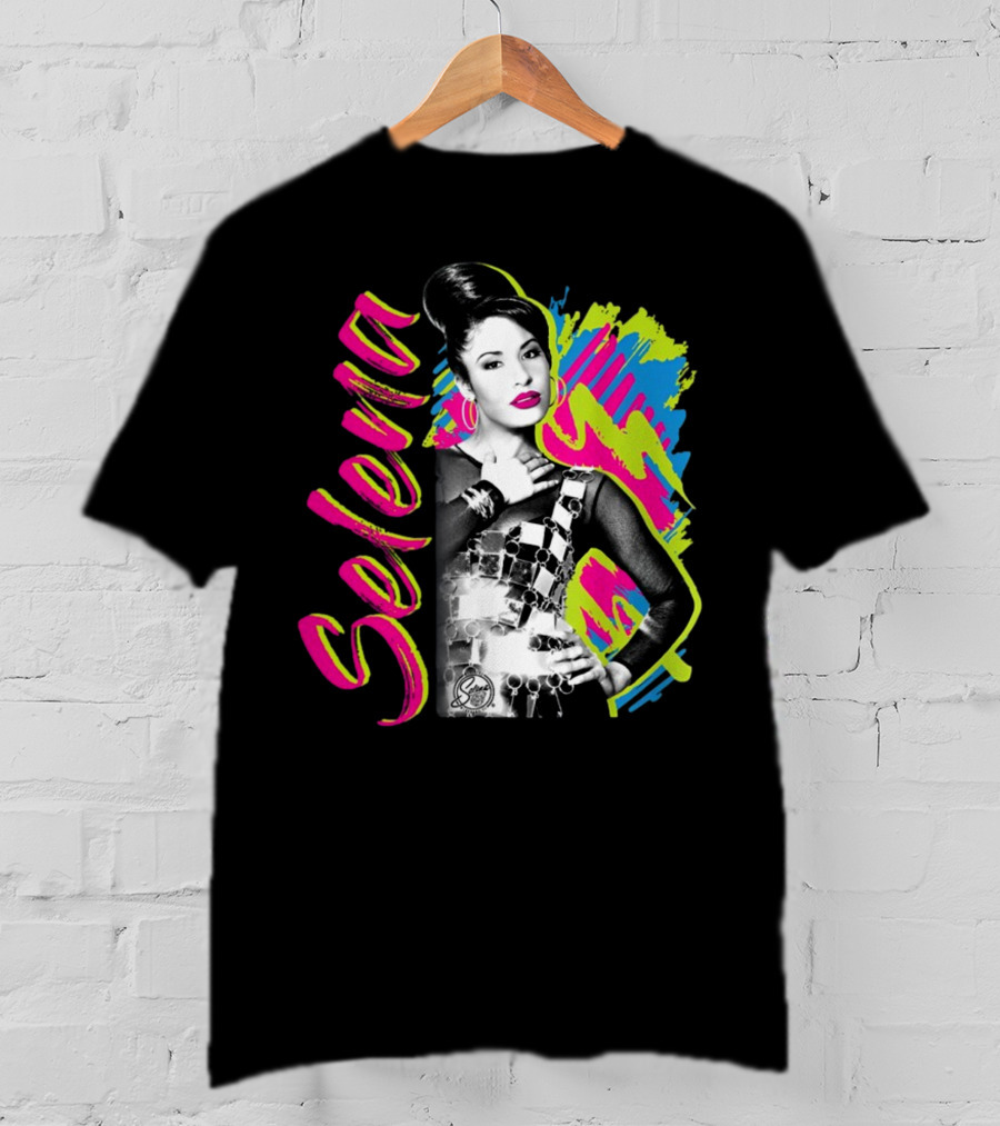 Selena Vibrant Neon T-Shirt