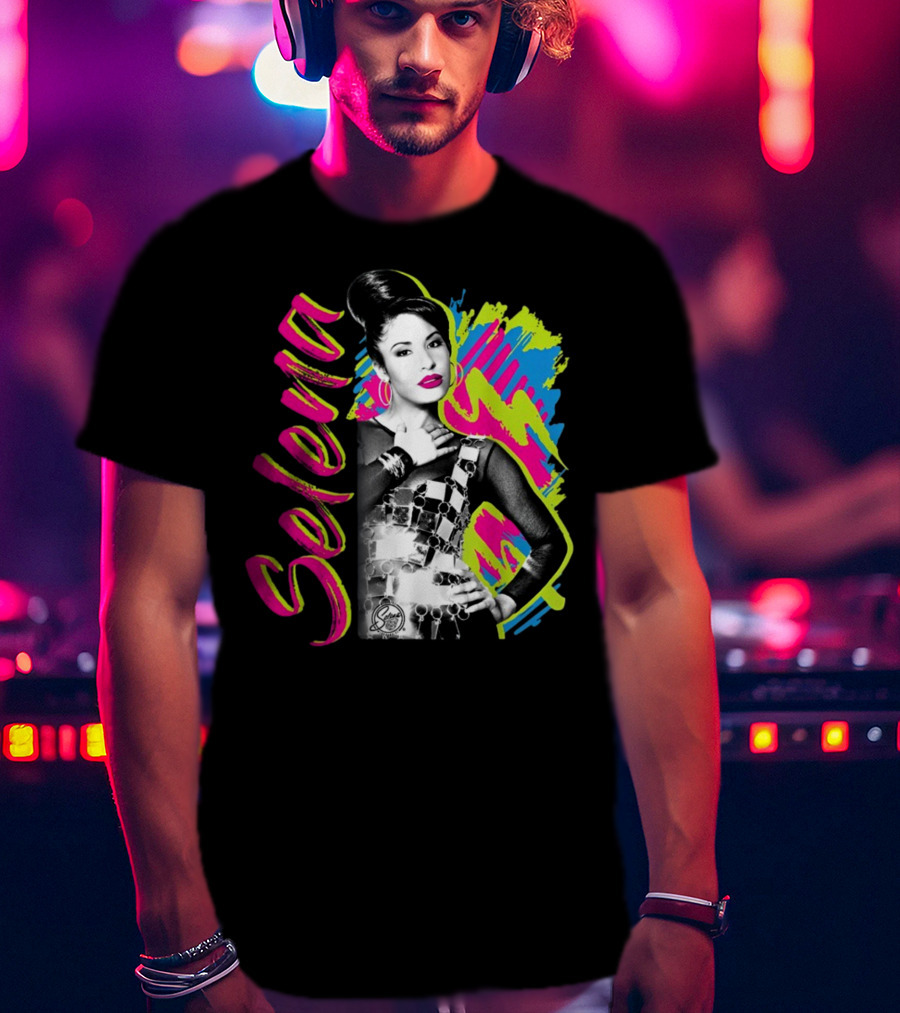 Selena Vibrant Neon T-Shirt