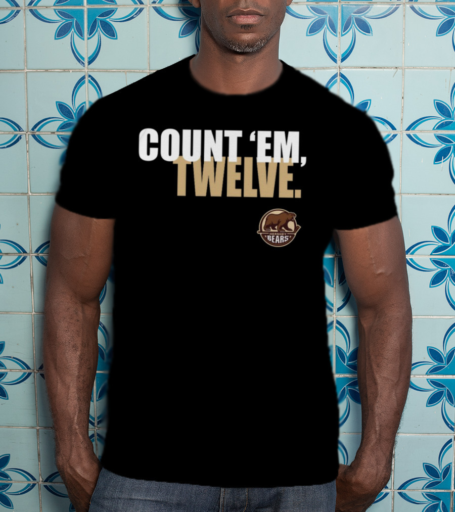 COUNT 'EM TWELVE Hershey Bears T-Shirt