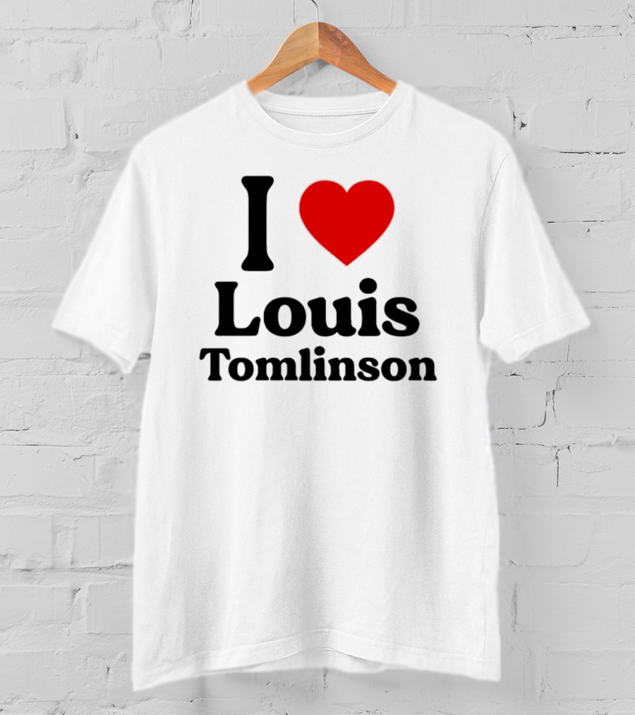 I Love Heart Louis Tomlinson T-Shirt