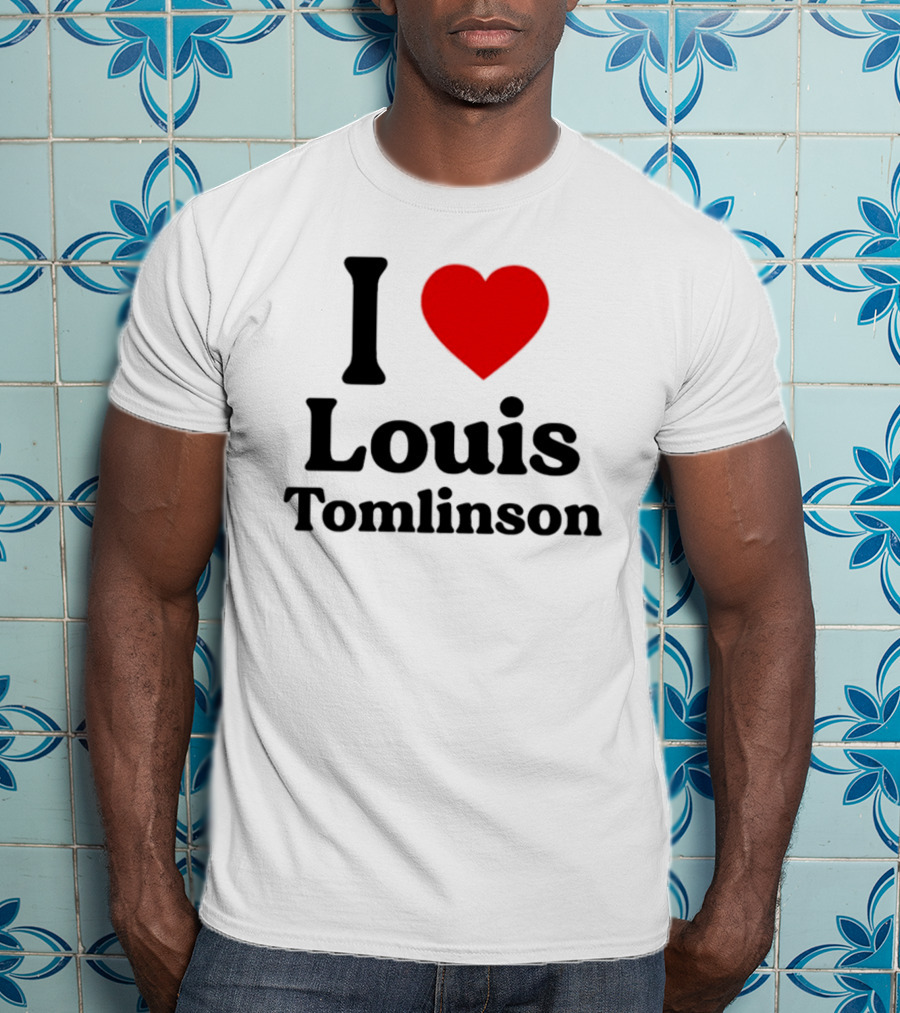 I Love Heart Louis Tomlinson T-Shirt