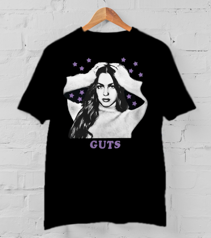Guts Olivia Rodrigo New Stars T-Shirt