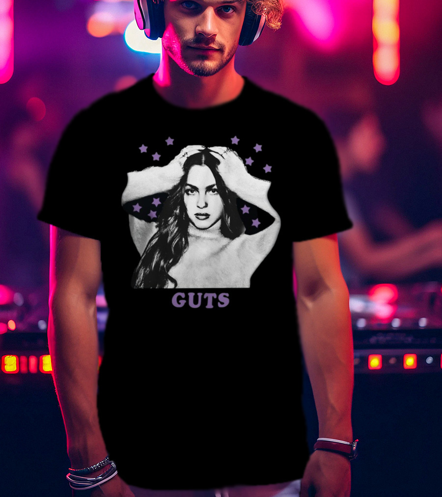 Guts Olivia Rodrigo New Stars T-Shirt