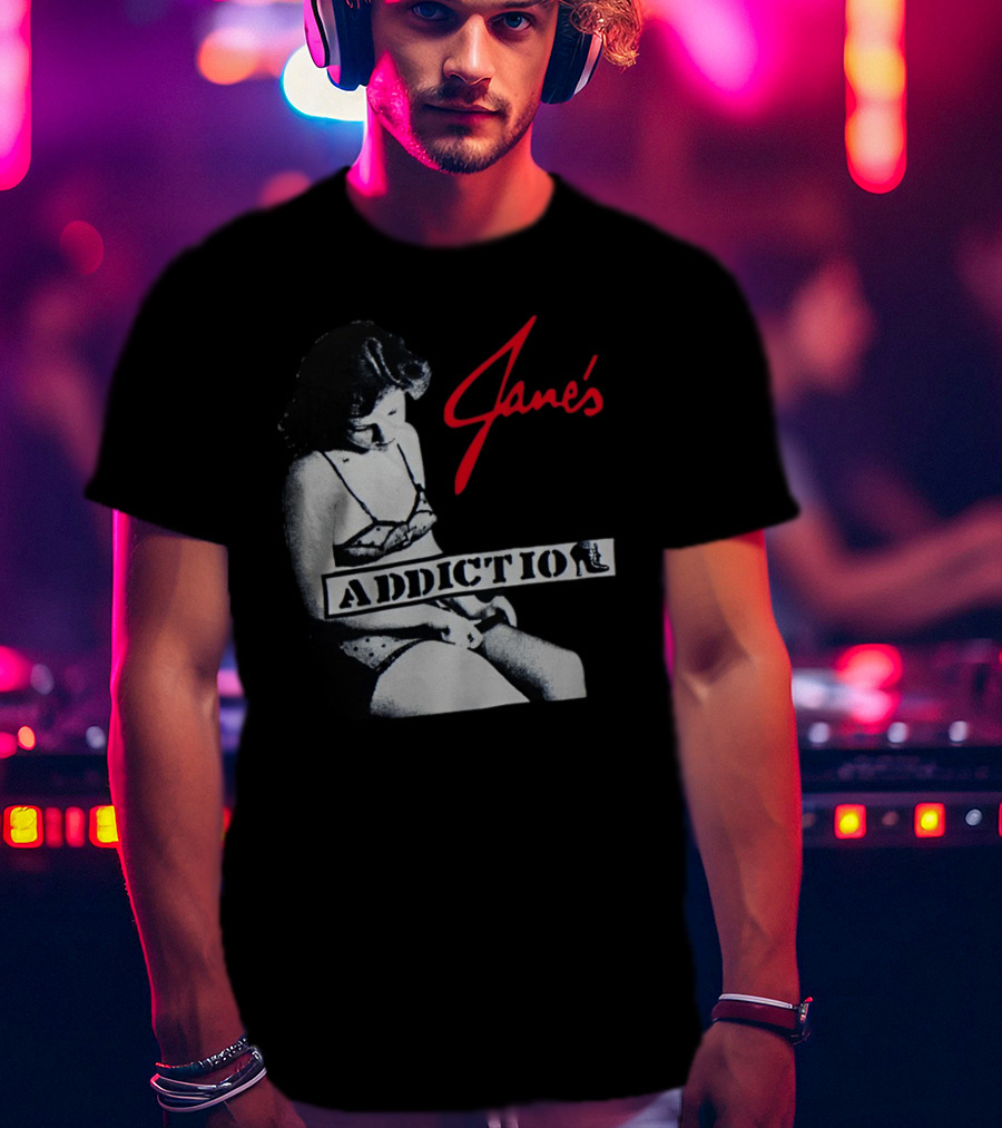 Jane's Addiction Vintage Band Classic 90s Aesthetic T-Shirt