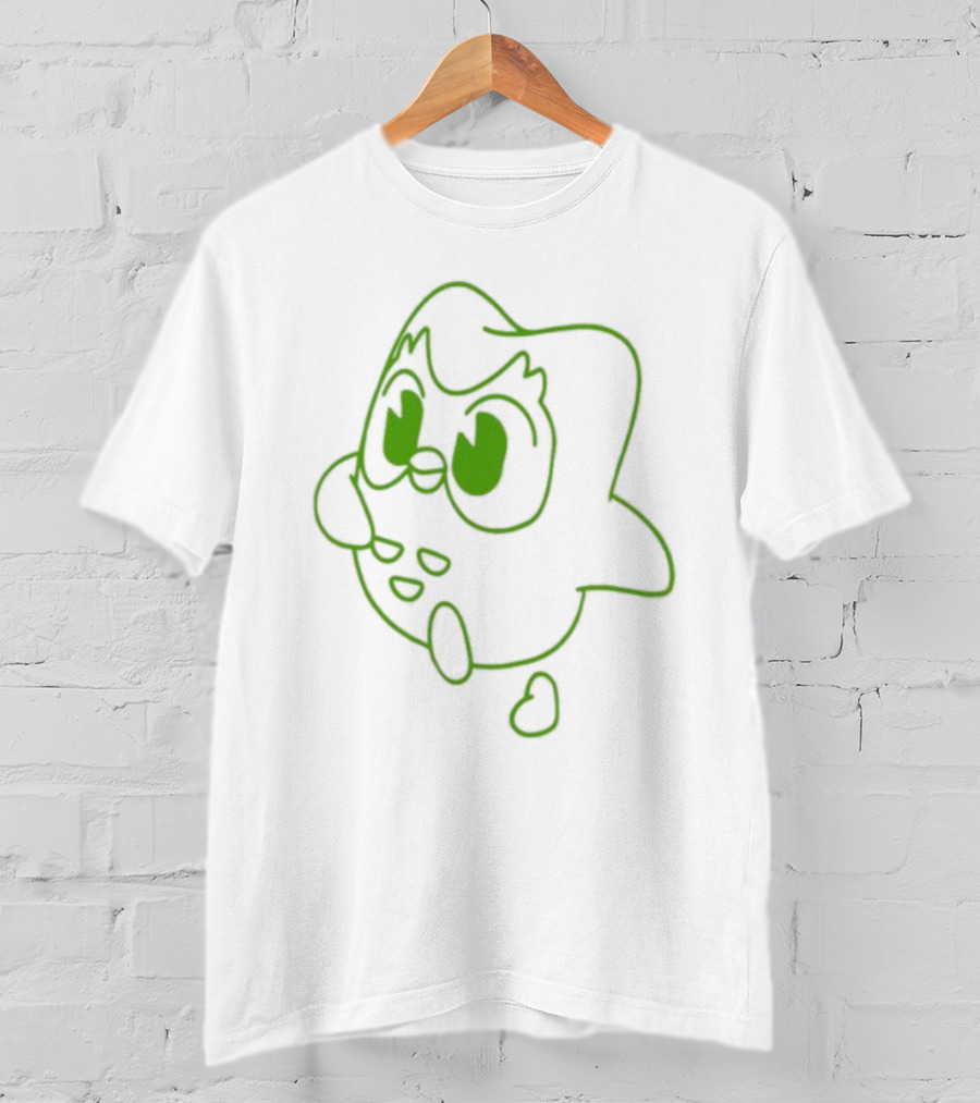 Duo Strut Glow In The Dark Outline Character T-Shirt
