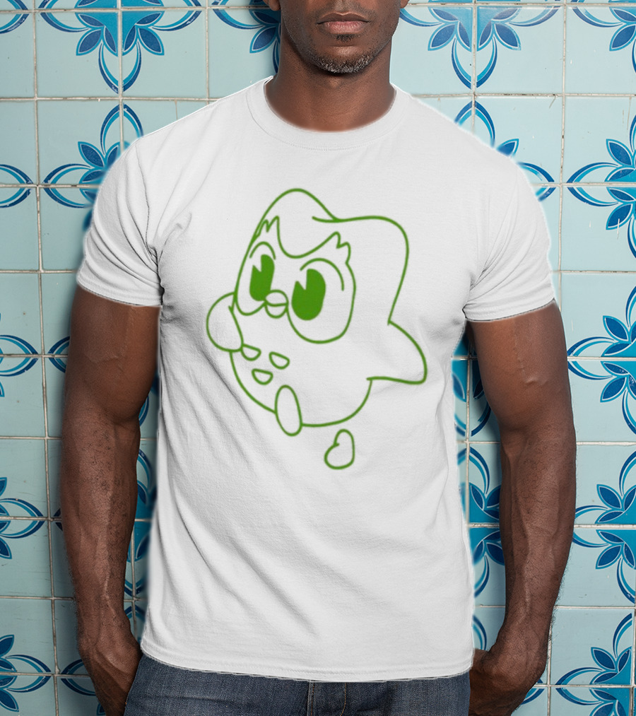 Duo Strut Glow In The Dark Outline Character T-Shirt