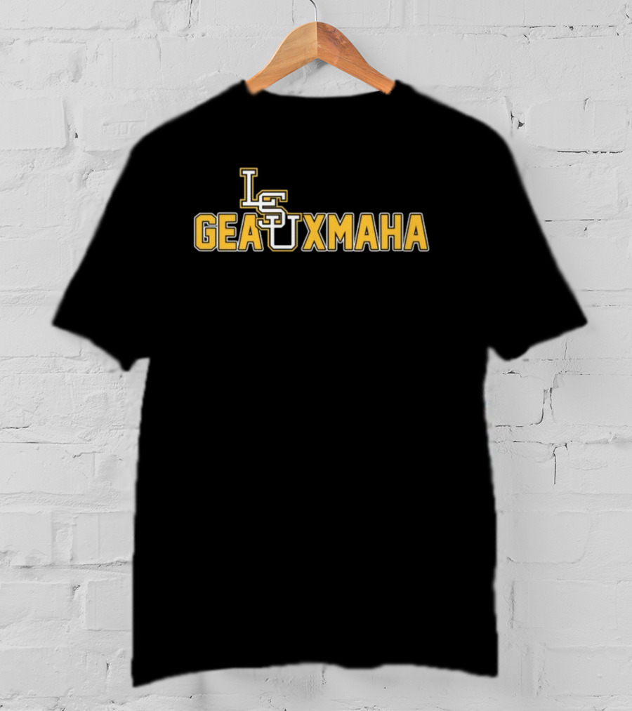 LSU Geaux Maha Baseball Omaha T-Shirt