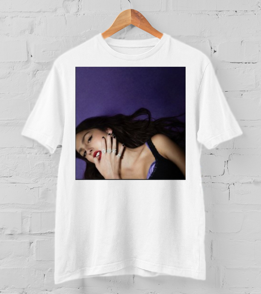 Olivia Rodrigo Guts Vinyl Purple Aesthetic T-Shirt