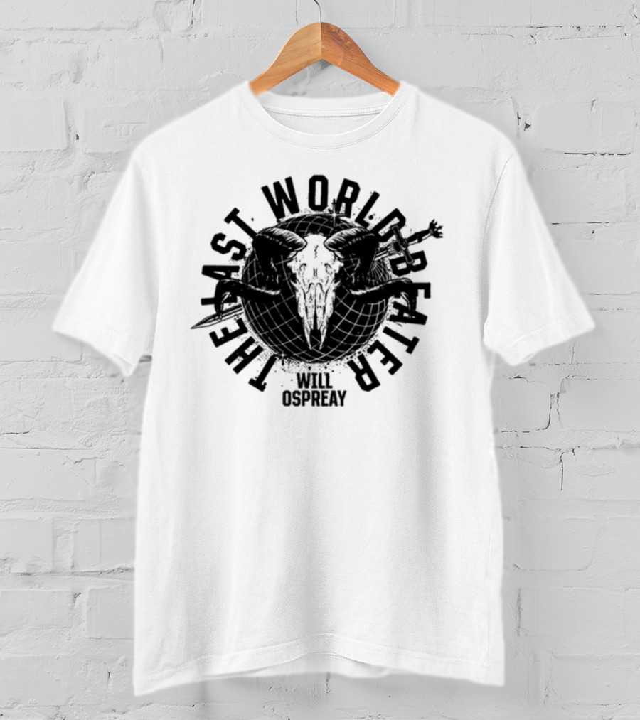 The Last World Beater Will Ospreay Skull And Wings T-Shirt