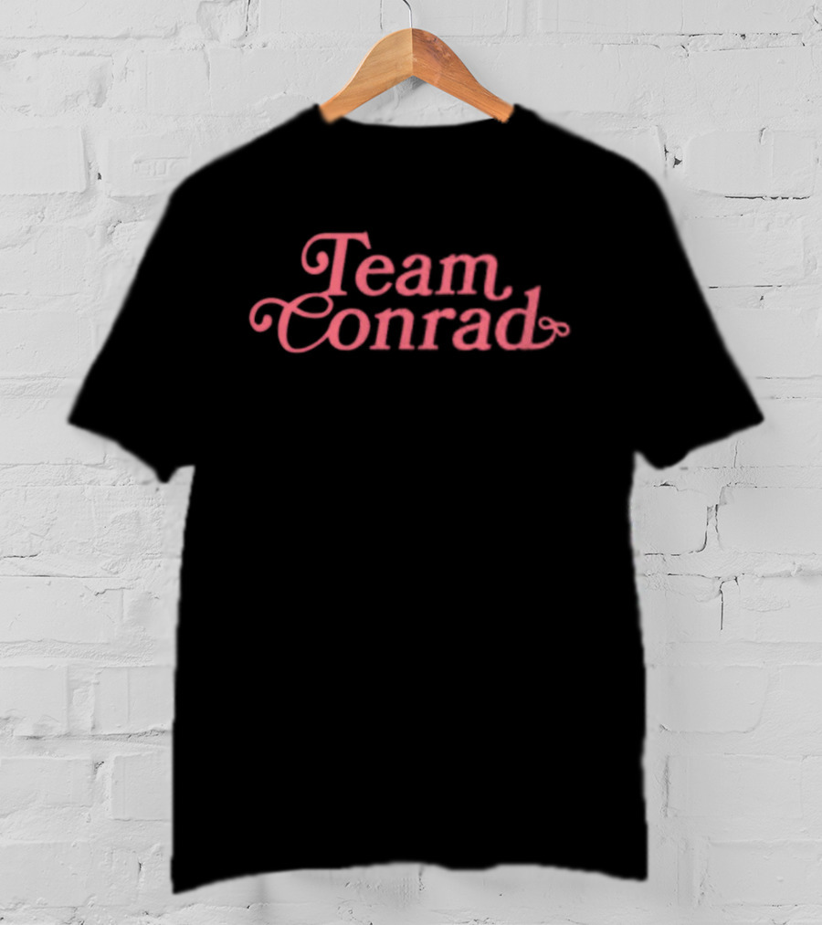 Team Conrad The Summer I Turned Pretty Series Fandom Text T-Shirt