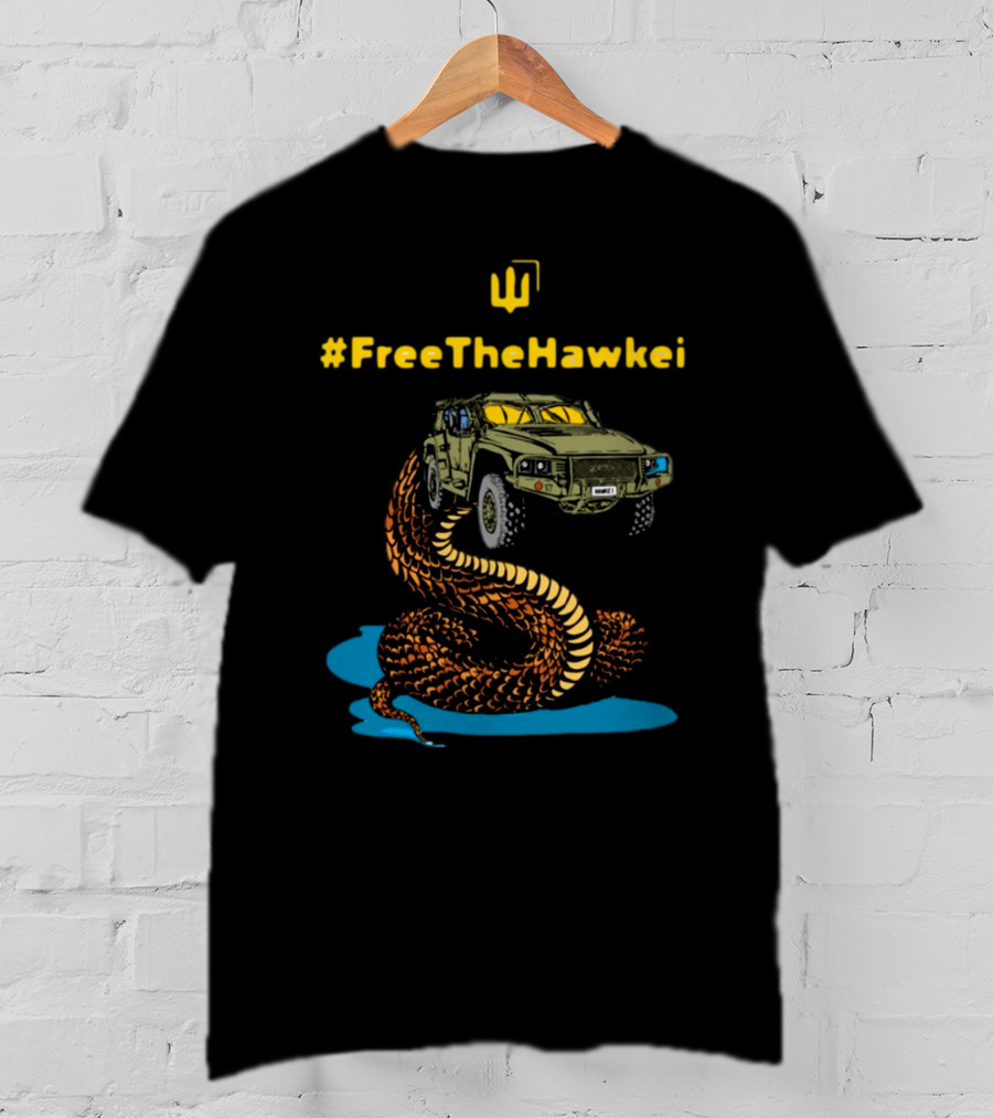 FreeTheHawkei Military Vehicle Coiled Snake T-Shirt