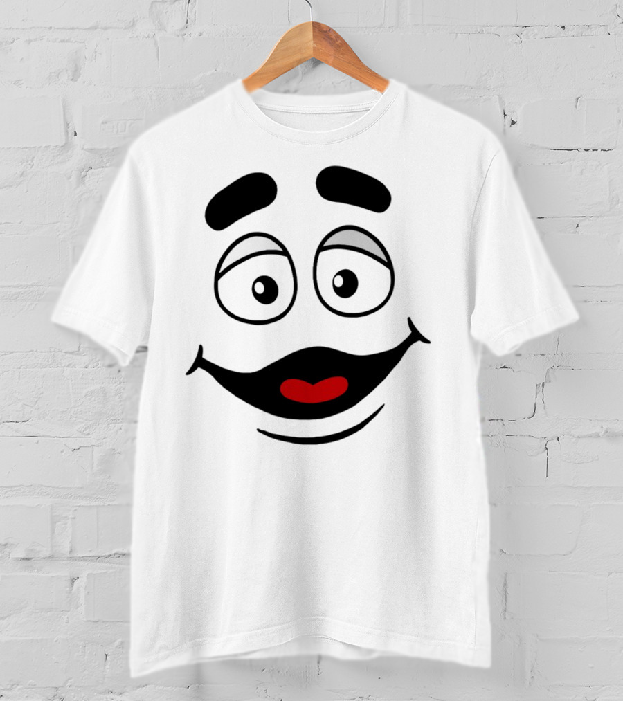 Goldenarchesunlimited Grimace Face Character Expression T-Shirt