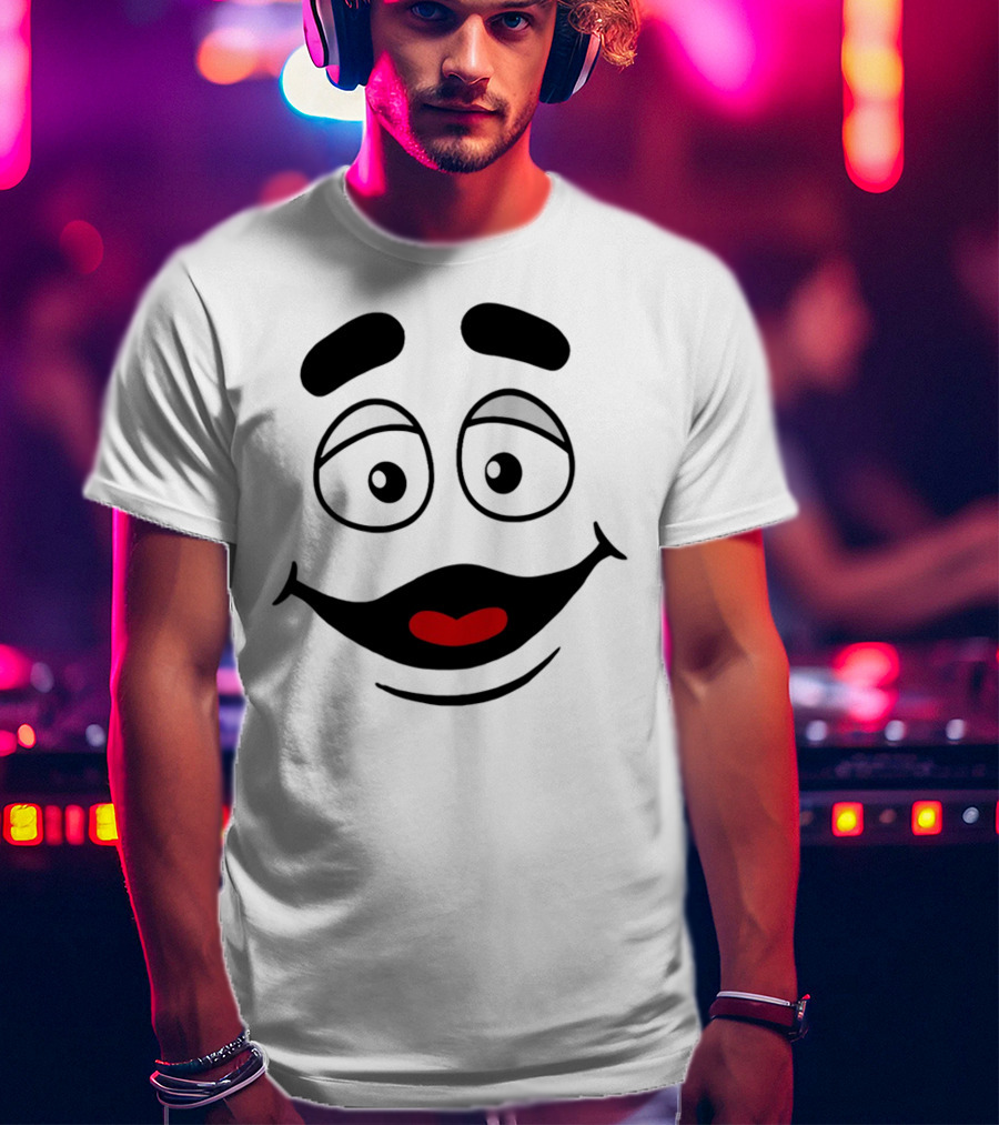 Goldenarchesunlimited Grimace Face Character Expression T-Shirt