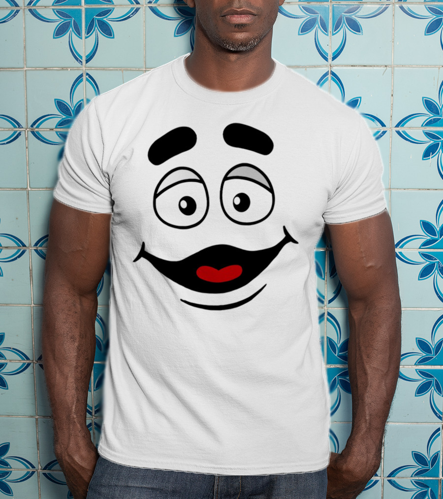 Goldenarchesunlimited Grimace Face Character Expression T-Shirt