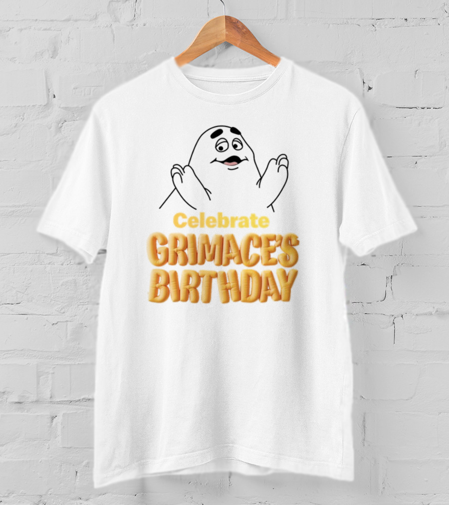 Celebrate Grimace's Birthday T-Shirt