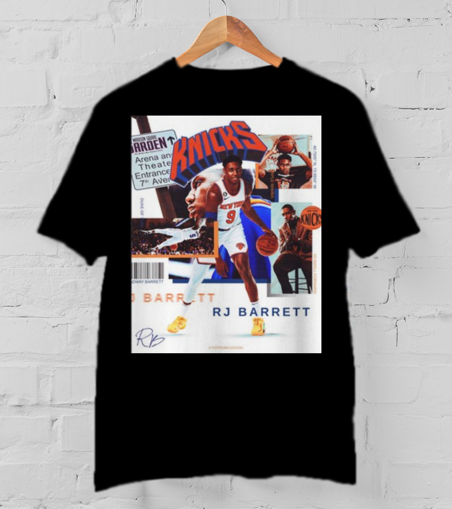 Madison Square Garden Knicks RJ Barrett 9 T-Shirt