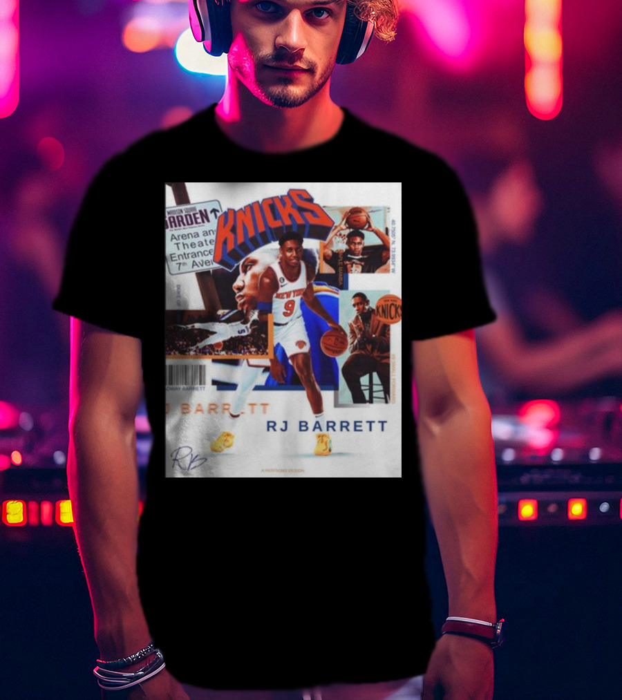 Madison Square Garden Knicks RJ Barrett 9 T-Shirt