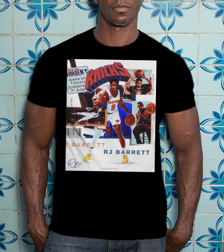 Madison Square Garden Knicks RJ Barrett 9 T-Shirt