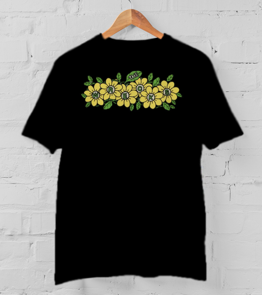 The Wrecks Yellow Floral T-Shirt