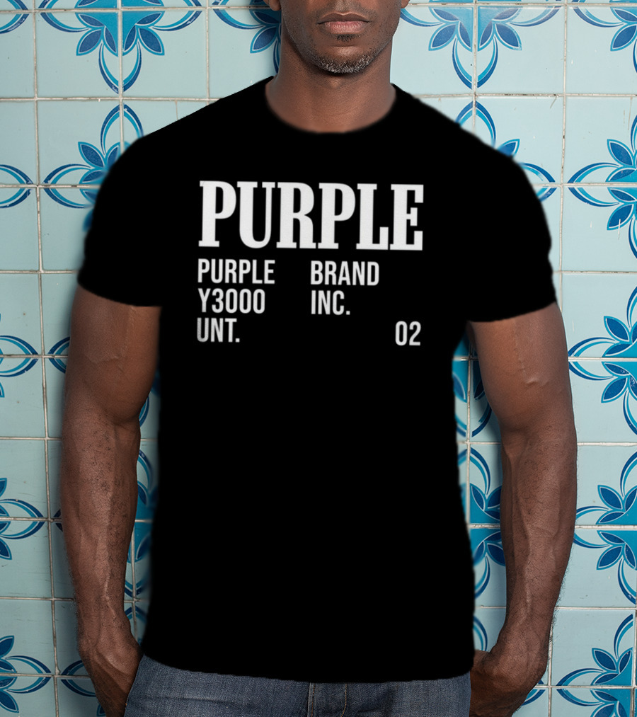 Cristina Pache Purple Y3000 Brand Inc Unt 02 T-Shirt