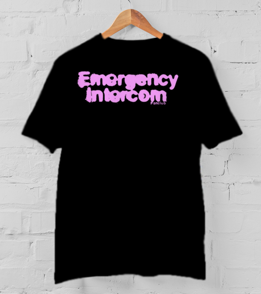 Emergency Intercom Fanclub Pink T-Shirt