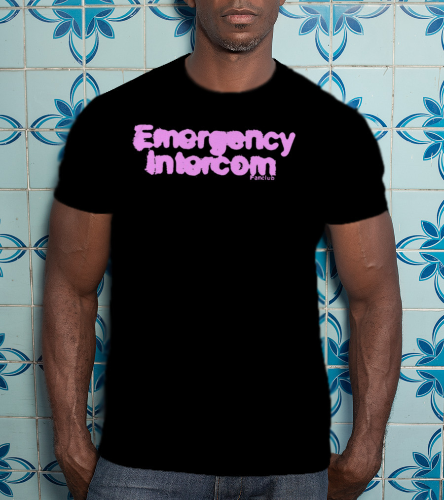 Emergency Intercom Fanclub Pink T-Shirt