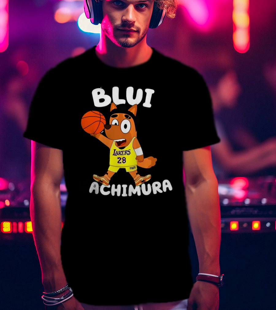 Blui Hachimura Lakers 28 Basketball Player Fox T-Shirt