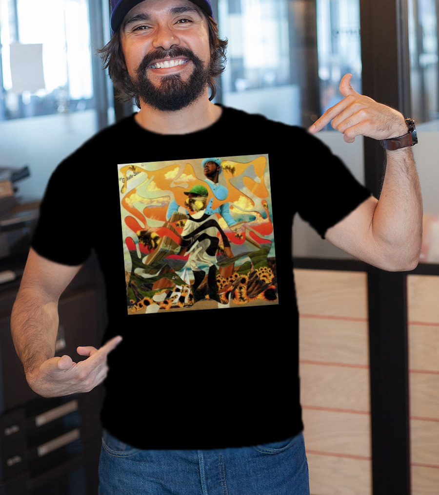 Call Me If You Get Lost Estate Sale Flower Boy Album Art Puzzle T-Shirt