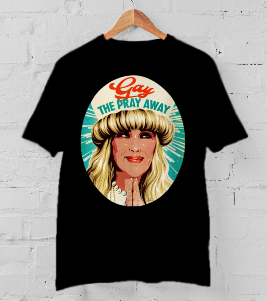 Nordacious Gay The Pray Away Divine Iconic Image T-Shirt
